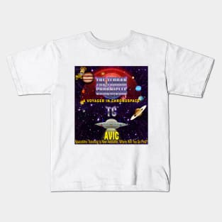 The Terran Chronicles: A Voyager in Chronospace Kids T-Shirt